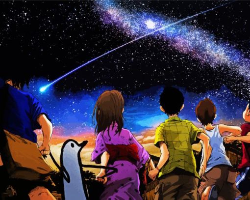 Goodnight Punpun Anime paint by number