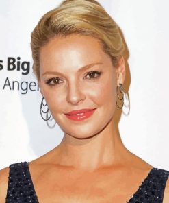 Katherine Heigl paint by number