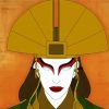 Kyoshi Avatar Paint by number