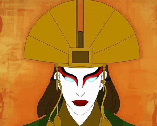 Kyoshi Avatar Paint by number