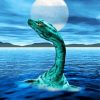 Loch Ness Fishwater Monster paint by number