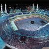 Mecca Mosque At Night paint by number
