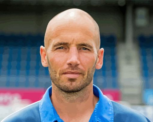 Mitchell Van Der Gaag Dutch Footballer paint by number