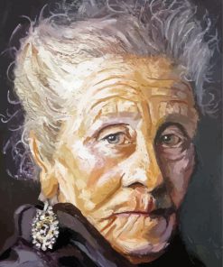 Old Lady paint by number