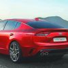 Red Kia Stinger Car paint by number