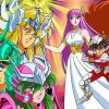 Saint Seiya Characters paint by number