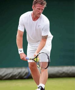 Sam Groth Tennis Player paint by number