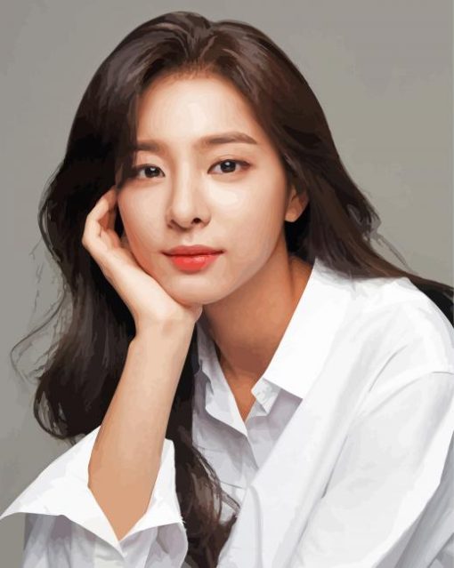 Seol In Ah Actress paint by number
