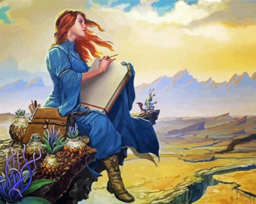 Shallan The Stormlight Archive paint by number