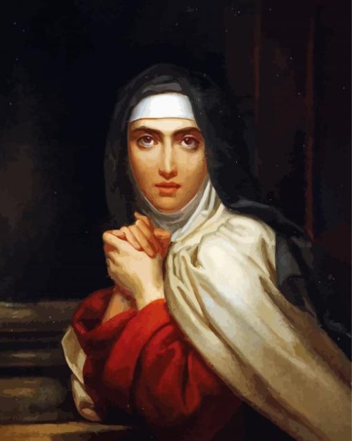 St Teresa Of Avila paint by number
