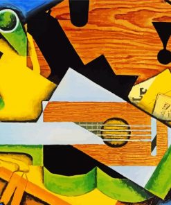 Still Life With A Guitar paint by number
