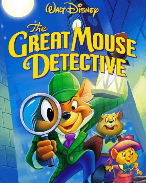 The Great Mouse Detective paint by number