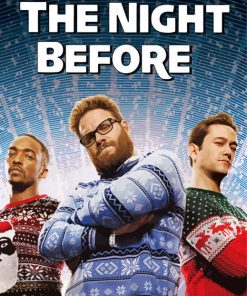 The Night Before Poster paint by number
