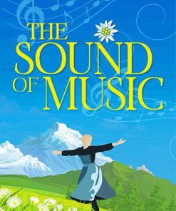 The Sound Of Music Poster paint by number