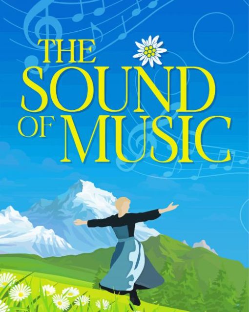 The Sound Of Music Poster paint by number