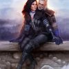 The Witcher Yennefer And Geralt paint by number