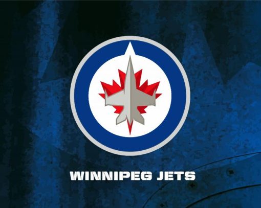 Winnipeg Jets Logo paint by number