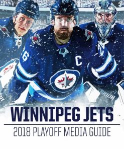 Winnipeg Jets Players Poster paint by number