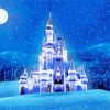Winter Snowy Castle paint by number