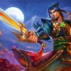 Zhin Paladin paint by number