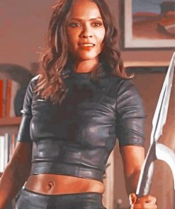 Aesthetic Mazikeen paint by number