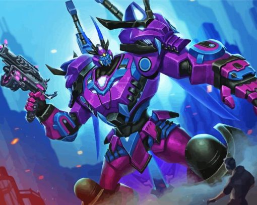 Aesthetic Paladins paint by number