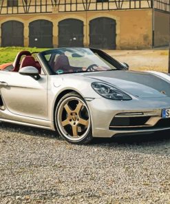 Aesthetic Porsche Boxster paint by number