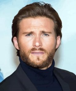 Aesthetic Scott Eastwood paint by number