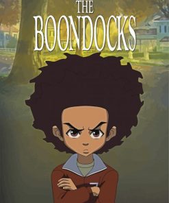 Boondocks Anime Poster paint by number