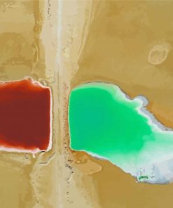 Colorful Salt Mines paint by number