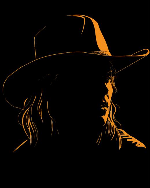 cowboy hat silhouette