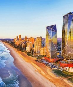 Gold Coast Australia paint by number