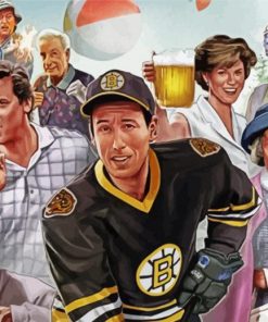 Happy Gilmore Characters Art paint by number