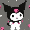 Kuromi Cat paint by number