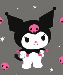 Kuromi Cat paint by number