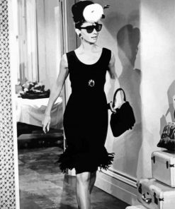 Monochrome Breakfast At Tiffanys paint by number