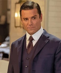 Murdoch Mysteries Character paint by number