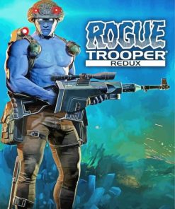 Rogue Trooper Video Game paint by number