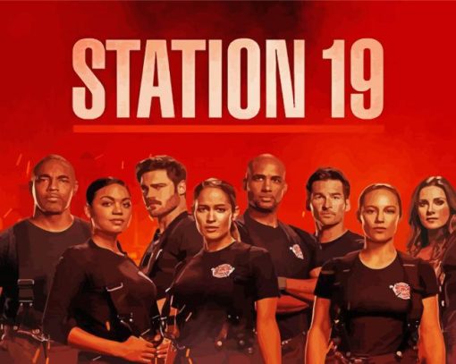 Station 19 Paint by number