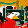 The Seamstress By Jacob Lawrence paint by number