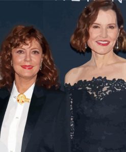Thelma And Louise Actresses paint by number