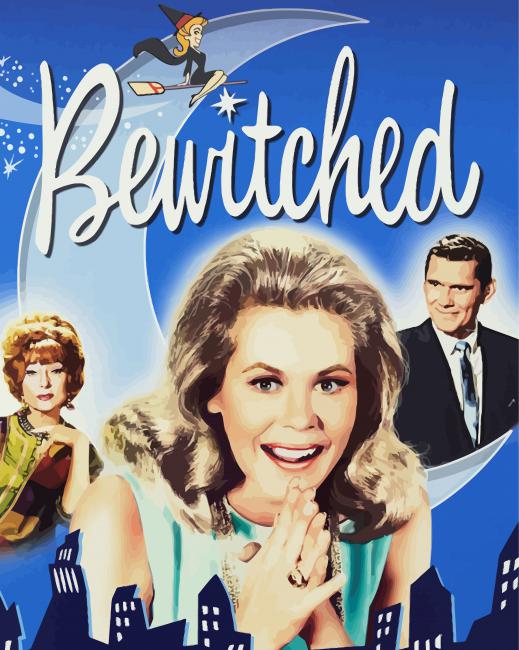Bewitched Poster paint by number