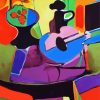Blue Guitar By Marcel Mouly paint by number