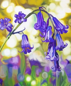 Bluebells Art paint by number
