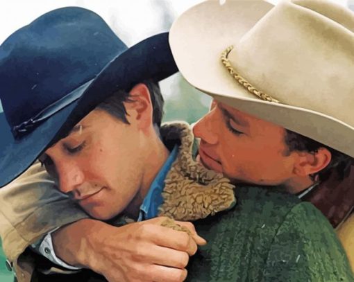 Brokeback Mountain paint by number