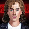 Dacre Montgomery Stranger Things paint by number