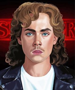 Dacre Montgomery Stranger Things paint by number