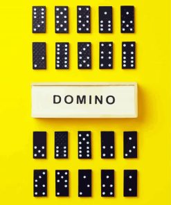 Domino Pieces paint by number