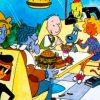 Doug Characters In The Restaurant Paint by number