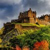 Edinburgh Castle Scotland paint by number